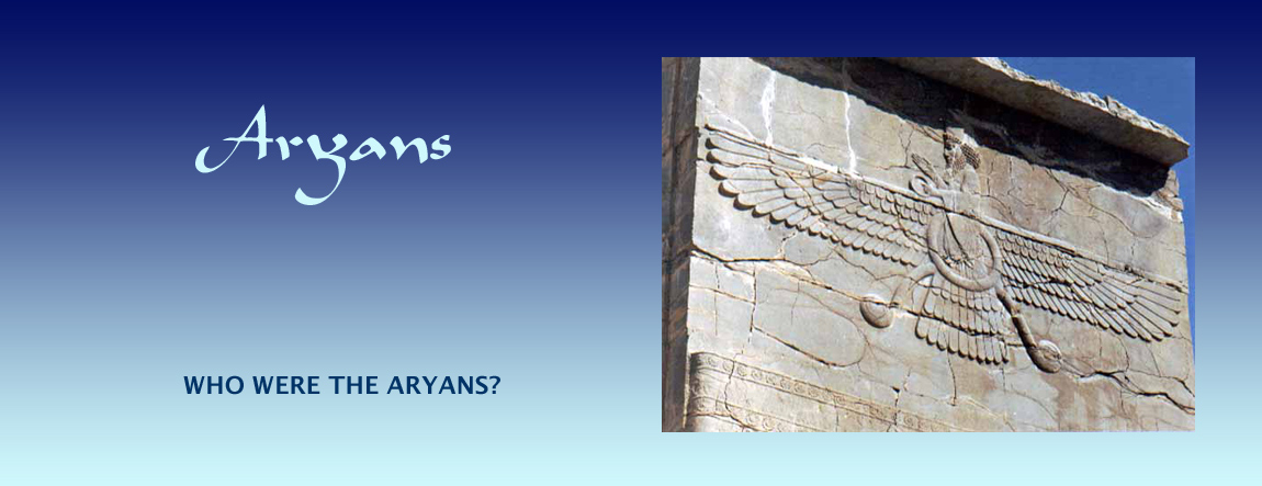 Aryans and Zoroastrianism. Image: Farohar motif at Persepolis