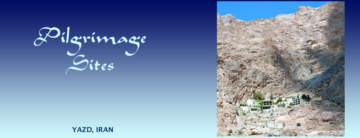 Zoroastrian pilgrimage sites in India and Iran. Image: Pir-e Sabz or Chak-Chak