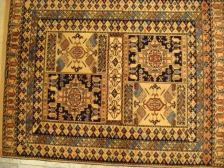 Kurdish carpet from Quchan
