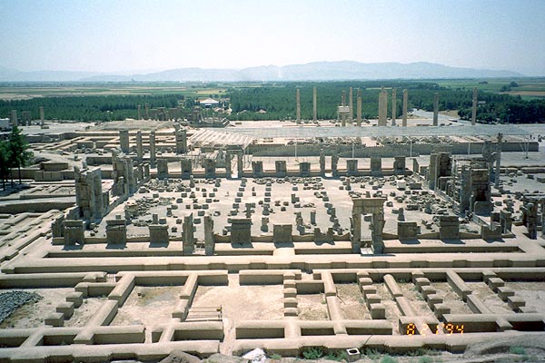 view from Persepolis