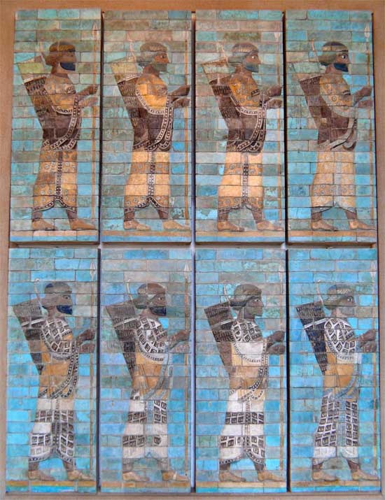 The immortals - Achaemenian elite soldiers