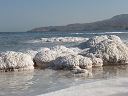 Lake Urmia salt deposits