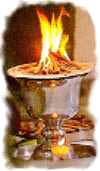 Fire Chalice used in Zoroastrian Rites